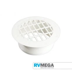 WHALE Roof & Wall Vents White Fixed Fitting Vent