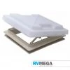 MPK Roof Vent 320 X 360 C/w Flyscreen - White Roof & Wall Vents