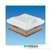 MPK UK 4 Way Roof Vent 360 X 320 Beige Roof & Wall Vents
