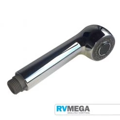 RV MEGA Chrome Replacement Shower Head - Spray Or Full Flow