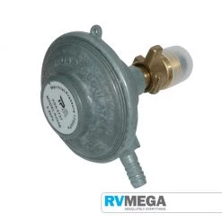 RV MEGA Gas Regulator 2kg 90deg POL With 8mm Tail Gas Equipment