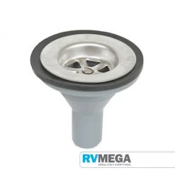 RV MEGA Sink Waste Straight 1 1/4" To 3/4" Hose Plumbing & Water