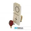 RV MEGA Gas Equipment Bullfinch External Gas Outlet Box & Quick Release Nozzle