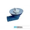 RV MEGA 3/4in 90deg Stainless Top Sink Waste UK Caravan Parts