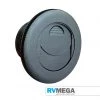 RV MEGA Air Heater Outlet Closable, Rotatable, Black