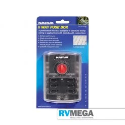 Narva 6 Way Fuse Distribution Box Electrical & Lighting