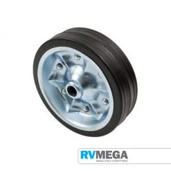 AL-KO Alko Steel Jockey Wheel With Solid Rubber Tyre 200mm