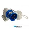 RV MEGA Surface Mount 240v Inlet For Caravans & Motorhomes
