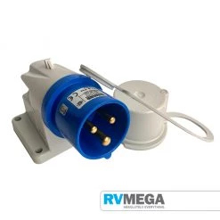 RV MEGA Surface Mount 240v Inlet For Caravans & Motorhomes