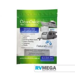 RV MEGA Bedroom, Bathroom & Laundry Cleanoxide Water Treatment Tablets 8 Pack