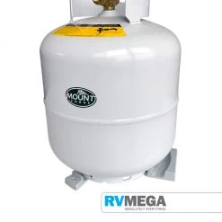 RV MEGA Gas Equipment Gas Bottle Holder - Base Only