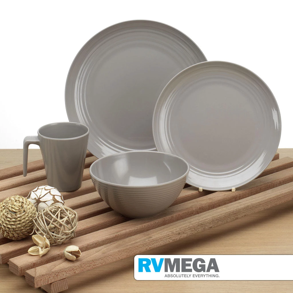 FLAMEFIELD Seramika Latte Melamine 16pcs Dinner Set 3 FLAMEFIELD Seramika Latte Melamine 16pcs Dinner Set