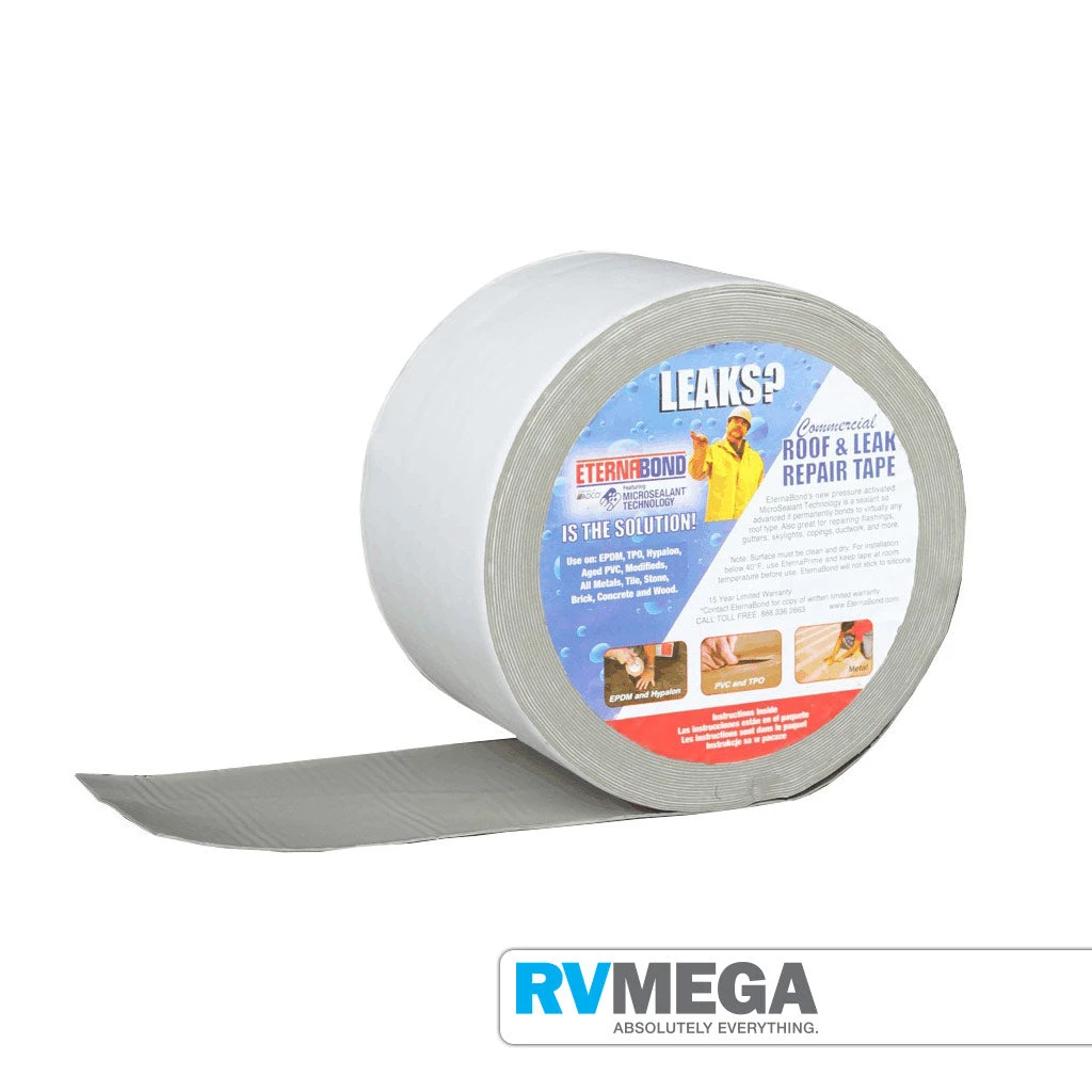 Eternabond Roof Seal White Tape 50mm X 15.2 Mtrs Essential Items 3 Eternabond Roof Seal White Tape 50mm X 15.2 Mtrs Essential Items