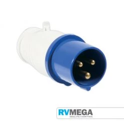 RV MEGA 16 Amp 230 Volt Mains Male Site Plug Electrical & Lighting