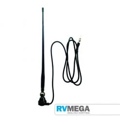 RV Media Radio Antenna Black Flexable PVC Audio, Visual & Satellite