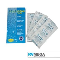 RV MEGA Water Purifying Aqua Clean Mega Tabs (20) Bedroom, Bathroom & Laundry