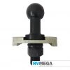 RV MEGA Towing, Moving, Security & Safety High Rise 50mm Tow Ball Kit 7/8" (22mm) Shaft