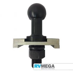 RV MEGA High Rise 50mm Tow Ball Kit 1" (25mm) Shaft & Plate