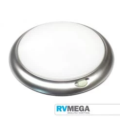 RV MEGA Interior Round Silver Light 84 LED's Warm White + 12 Blue Electrical & Lighting