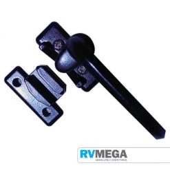 RV MEGA Oxford Window RH Latch & Striker Plate NZ Caravan Parts