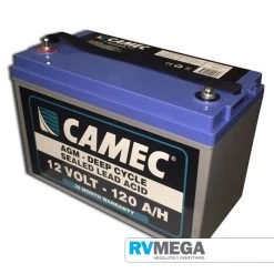 Camec 120 AH SLA AGM Sealed Deep Cycle Battery