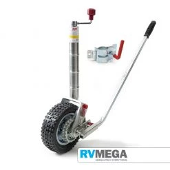 Movers & Jockey Wheels AL-KO Power Mover Jockey Wheel And Clamp - 250mm Dia