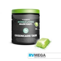 Dometic Green Care Tabs 16 Pack Bedroom, Bathroom & Laundry