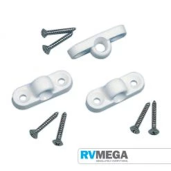 RV MEGA UK Awning Brackets Pack Of 3 Essential Items