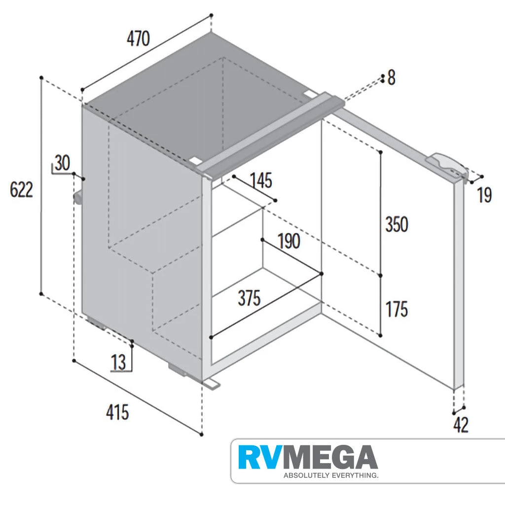 Vitrifrigo 60 Litre12/24v Compressor Fridge Freezer C60I Essential Items 4 Vitrifrigo 60 Litre12/24v Compressor Fridge Freezer C60I Essential Items