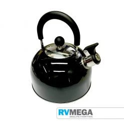 RV MEGA Whistling Kettle 2.5 Ltr - Black