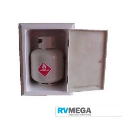 RV MEGA LPG Bottle Locker 3kg Fibreglass