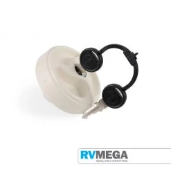 CAMEC Plumbing & Water Filler Cap & Key Only, White