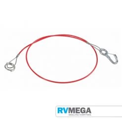KAMPA Breakaway Cable For UK & German Caravans Towing, Moving, Security & Safety