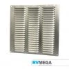 RV MEGA Alloy Louvre Vent 300 X 300 Roof & Wall Vents