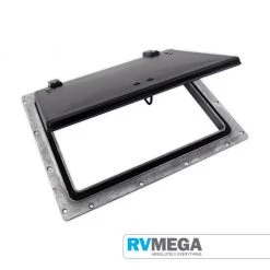 RV MEGA Roof & Wall Vents Hinged Metal Spring Lid Vent Small 170 X 220mm