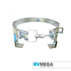 RV MEGA Galvanised Gas Bottle Cradle 4 Kg Gas Equipment