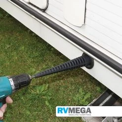 LEISUREWIZE Caravan Corner Steady Winder 19mm With Drill Adaptor