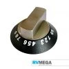Thetford Oven Temp Control Knob, Satin Cooking & Dining 2 Thetford Oven Temp Control Knob, Satin Cooking & Dining