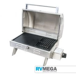 Kiwi Sizzler Solid Top BBQ With Flame Failure Device Outdoor & Camping