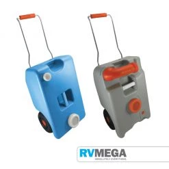 CRUSADER UK Caravan Parts TwinPRO Fresh & Waste Water Carriers Set 25ltr