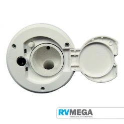 Plumbing & Water Camec Lockable Water Filler - White - Right Hand Hinge