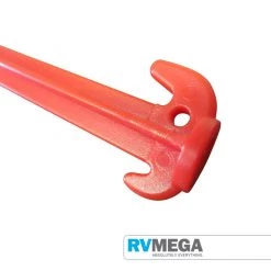 RV MEGA 10 Red Plastic Pegs Outdoor & Camping