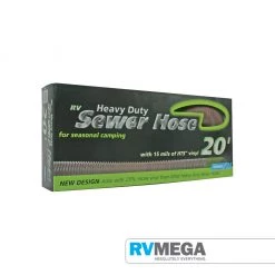 Camco 75mm Heavy Duty 6 Metre RV Sewer Waste Hose Plumbing & Water