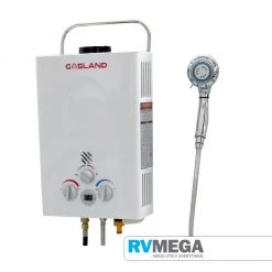 Heating – Water & Air Gasland Califont 8 Litre Portable LPG Outdoor Hot Water Heater