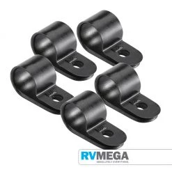 Electrical & Lighting Narva P Clip 12.7mm Black Plastic 5 Piece