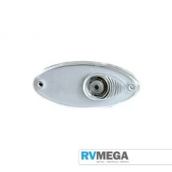 Hella Oval Flush Clear Front Marker Lamp Electrical & Lighting