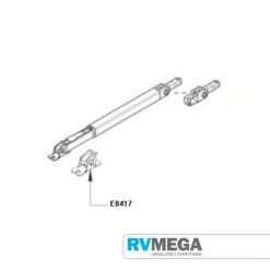 Awnings & Covers Dometic Leg For PW1000/PW1500/PR2000/PR2500 Awning