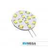 RV MEGA Electrical & Lighting G4 Lamp - 12 LED Cool White Side Pin