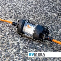 RV MEGA Ampfibian Mini Plus 16 To 10amp House To Caravan Adaptor Electrical & Lighting 12 RV MEGA Ampfibian Mini Plus 16 To 10amp House To Caravan Adaptor Electrical & Lighting