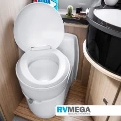 Thetford C223CS Swivel Toilet 12volt No Door Bedroom, Bathroom & Laundry